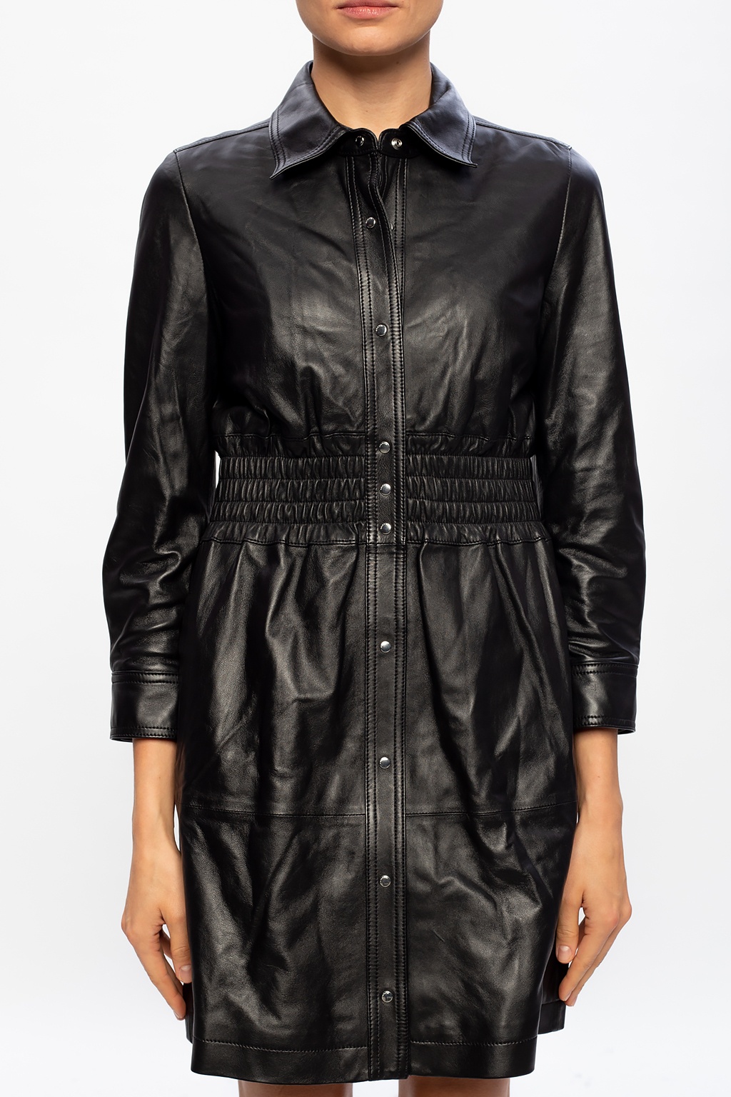 Coach shop leather dress